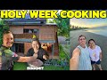 Philippines holy week cooking  beach home province life in cateel davao