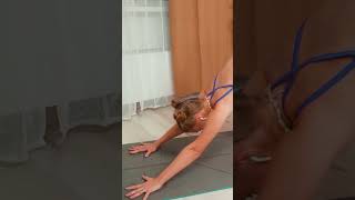 Anna Showed You Her Yoga At Home #Yoga