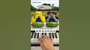 Noob & Bacon Keep Teasing Each Other So Cute @Mtime4 - Piano Tutorial