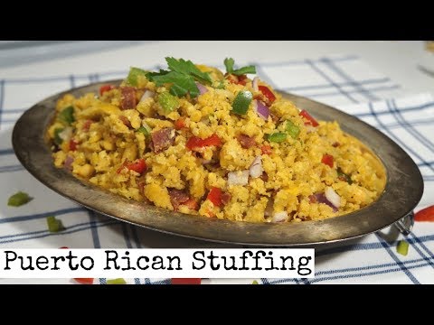 Puerto Rican Stuffing | Mofongo stuffing