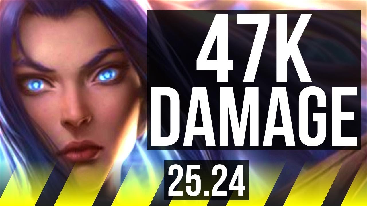 CAITLYN & Zilean vs YASUO & Bard (ADC) | Hail Of Blades, 47K damage | EUW Master | 25.24