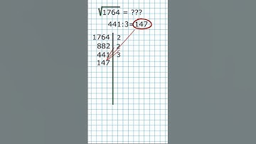 Extragere radical prin descompunere in factori #matematicadeacasa #algebra #matematica
