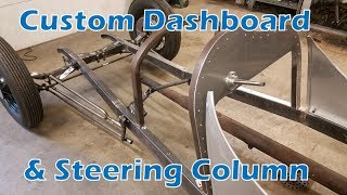 Custom Hot Rod Steering! | Homemade Boat-tail Speedster Pt. 39