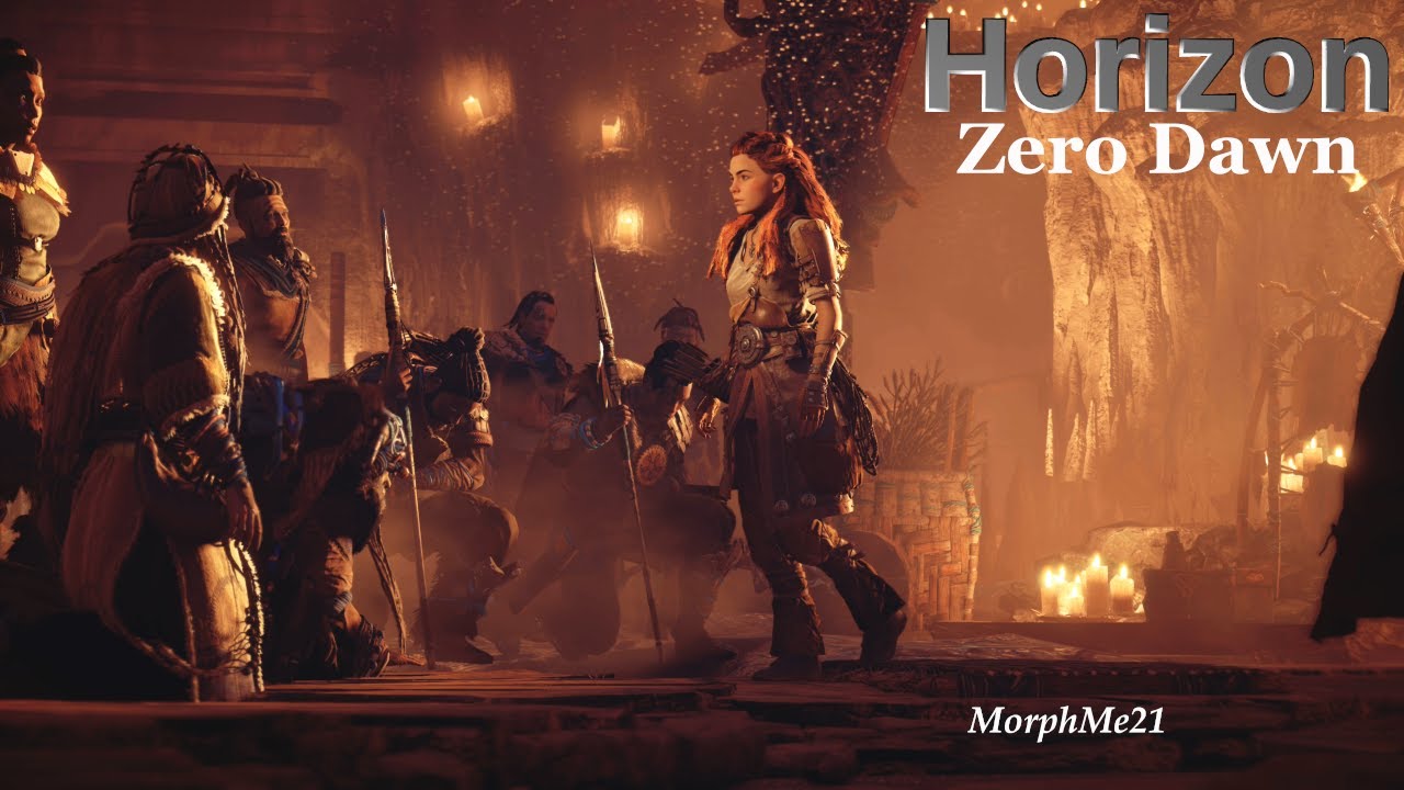 Horizon Zero Dawn [4K] The Nora Tribe worship Aloy