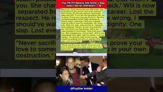 The TRUTH Behind Will Smith’s Slap: Jada’s Secret Ultimatum 🎬🚫 #shorts #hollywood #celebrity