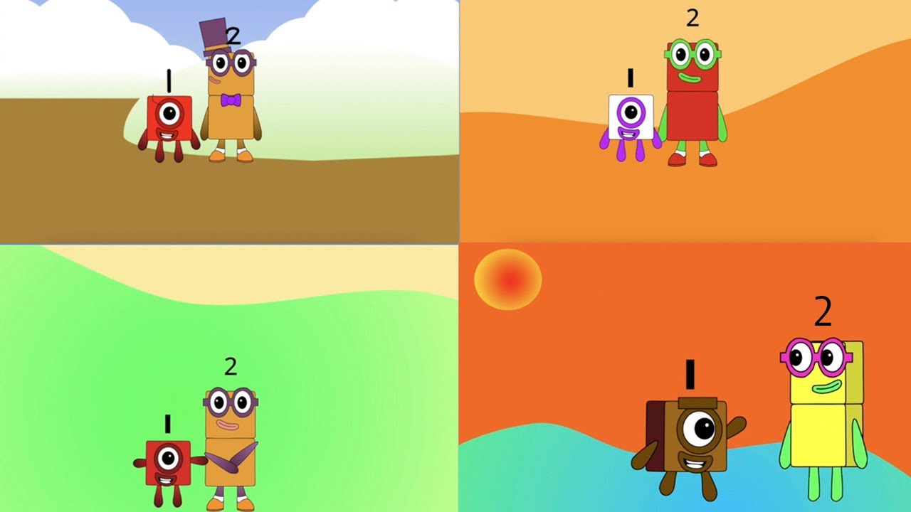 Numberblocks Theme Song in 4 different ways