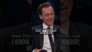 Tom Hiddleston Walks A Dog In New York