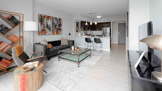 Tour a 1-bedroom model at River North's new Niche 905