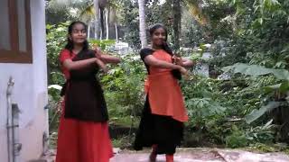 Mylanchi kunnin mele choreography #aranya sisters
