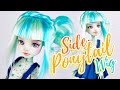 How to Make a Doll Wig | Side Ponytail | Mozekyto #9