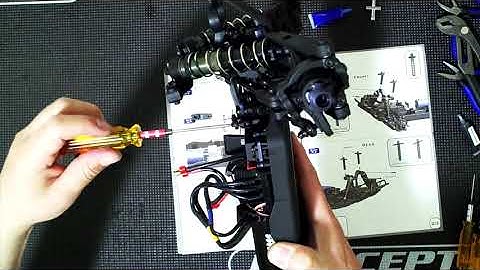 Tekno MT410 Build Part 9 Bag O Complete electronics installation and Finish build with bag P