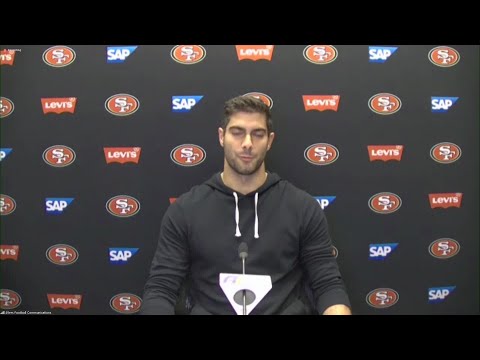 QB Jimmy Garoppolo bids farewell to 49ers fans