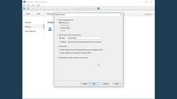 Publishing to Canvas