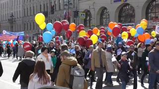 Первомайская демонстрация 01.05.2017, СПб, Невский проспект Первомайская демонстрация 01.05.2017, СПб, Невский проспект