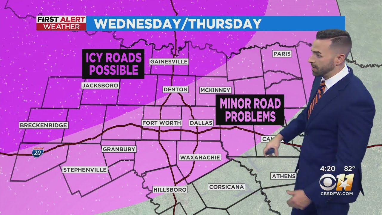 Storms Tonight, Wintry Precipitation Possible Wednesday, Thursday