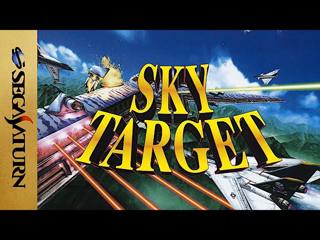Jeu SEGA Saturn - Sky Target - Version PAL FR Complète (boîte, Notice) - Très Bon état