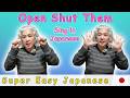 Japanese Nursery Rhyme: Open Shut Them | Complete Beginner Comprehensible Input