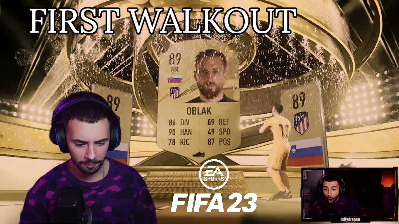 SO THIS IS HOW A WALKOUT LOOKS  -   FIFA 23 PACK OPENING - JUST GETTING STARTED