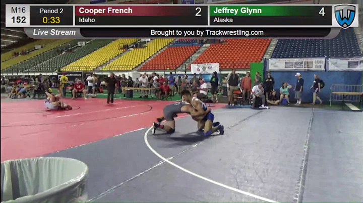 751 Junior 152 Cooper French Idaho vs Jeffrey Glyn...