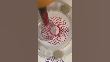 Making Flowers Designs with SPIROGRAPH RULER is at Another Level #art #drawing #spirograph
