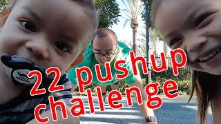 22 Pushup Challenge [video 10/90]