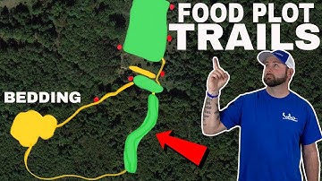 Design Deer Food plot Trails That WORK!