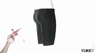 Quick-Drying Swimming Trunks Mens Waterproof Swimwear Swimming Cap Swimming Goggles Set