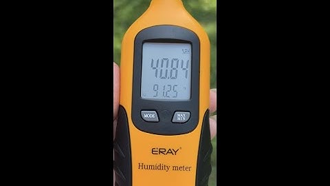 ERAY Temperature and Humidity Meter