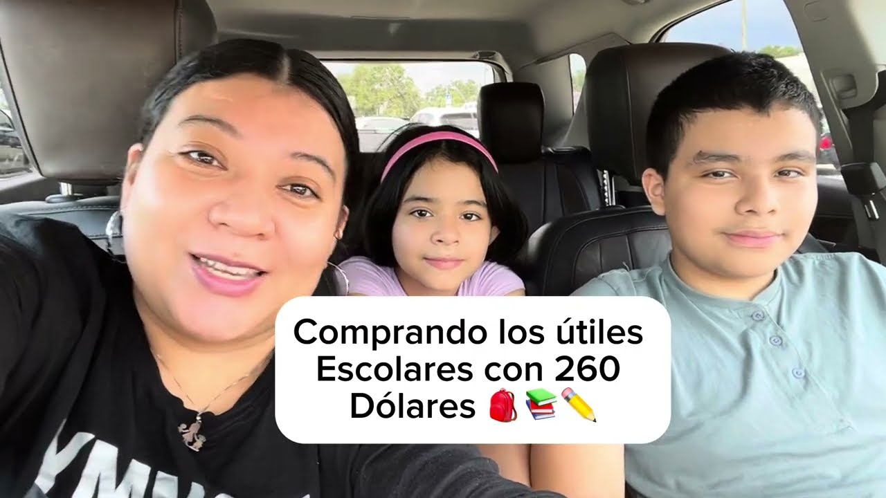 Comprando los útiles escolares para este regreso a clases 🎒📚✏️ 