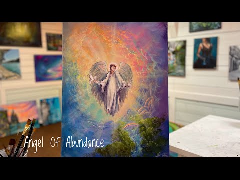 How To Paint “ANGEL OF ABUNDANCE”  step by step painting tutorial and a special thank you ❤️