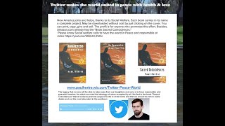Twitter gives for the friendship's day in 2020, a method to have Peace worldwide  Download, print +