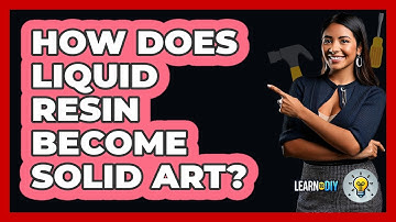 How Does Liquid Resin Become Solid Art? - LearnToDIY360.com