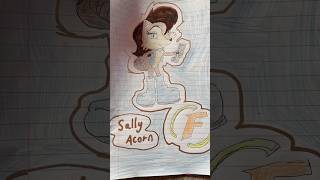 I just drew Sally Acorn! #sallyacorn I just drew Sally Acorn! #sallyacorn