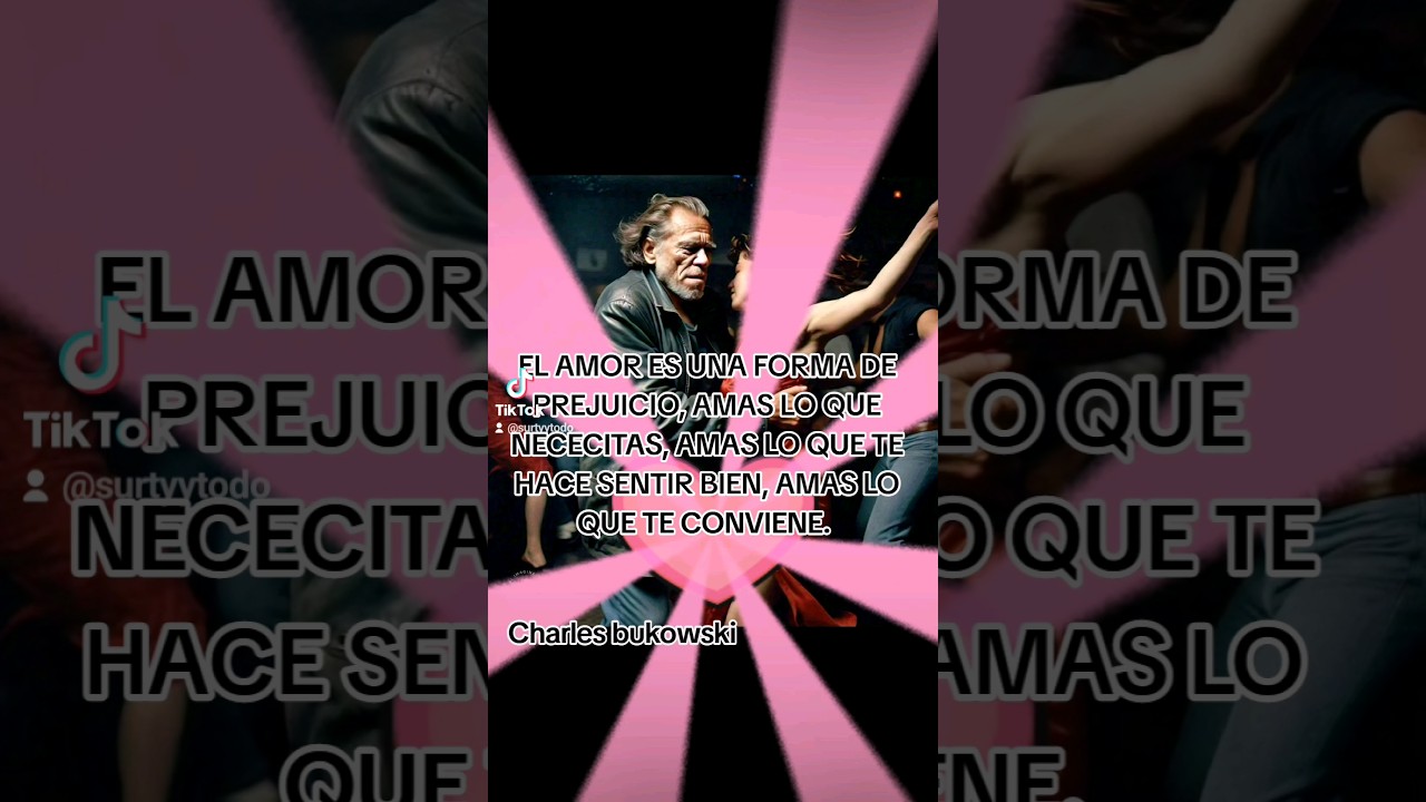 FRASES DE CHARLES BUKOWSKI