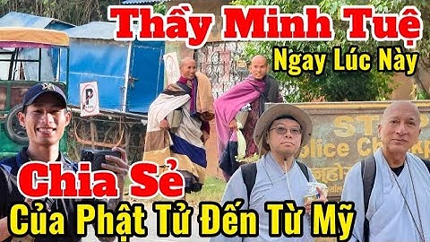 Thầy Minh Tuệ Ngay Lúc Này | Chia Sẻ Của Phật Tử Đến Từ Mỹ  #thayminhtue #thienchiukho 