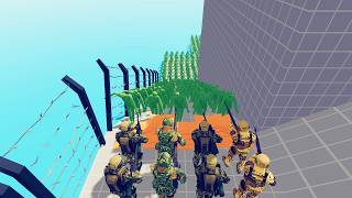 Army vs 200 Zombies Units - Totally Accurate Battle Simulator TABS screenshot 4