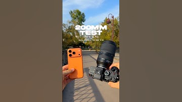 200mm Showdown - iPhone 17 Pro Vs 70-200mm