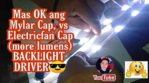 How to make a BACKLIGHT DRIVER   for LED TV (very cheap method)