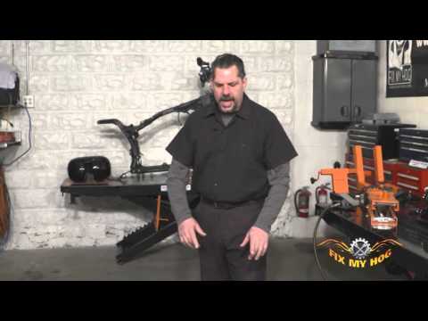 Black Widow Motorcycle Lift Video Review 