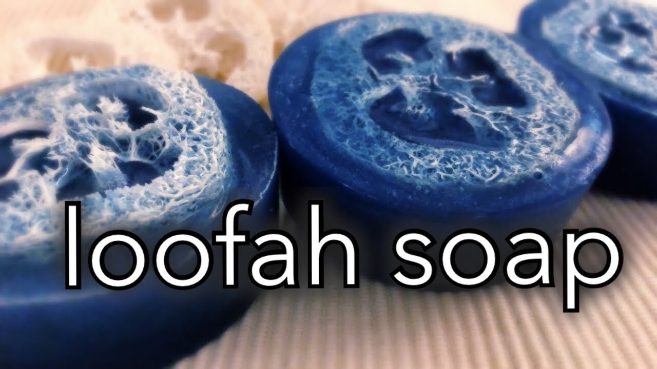 LOOFAH SOAP MAKING easy DIY loofah soap bars for beginners YouTube
