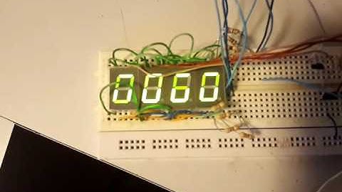 Contador 0 a 9999 display 7 segmentos fpga