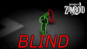 Being Blind in Project Zomboid...