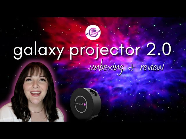 Galaxy Lamps Galaxy Projector 2.0 Review - Seeing Stars! 