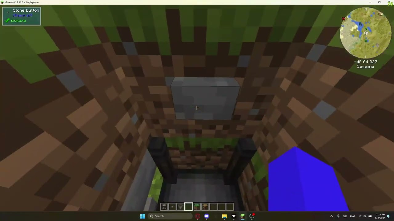 Simple squeezer automation (no slime) (Minecraft Integrated Dynamics)