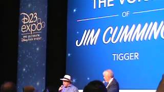 D23 Expo 2017 The Voices of JIM CUMMINGS Tigger Song