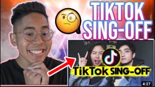 MUST SEE: DJ TIKTOK SING-OFF (MEDLEY EVERY HIT SONGS ON TIKTOK) vs SALMA REACTION!