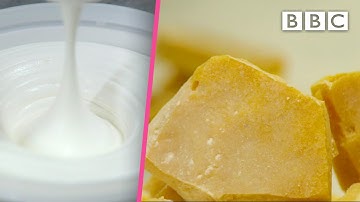 How is honeycomb ice cream made? | Inside the Factory - BBC
