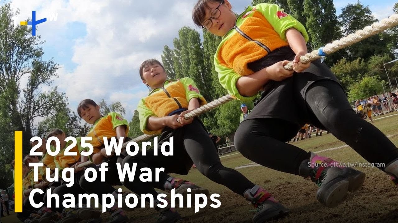 Taiwanese Teams Bag More Medals at 2025 World Tug of War Championships ...