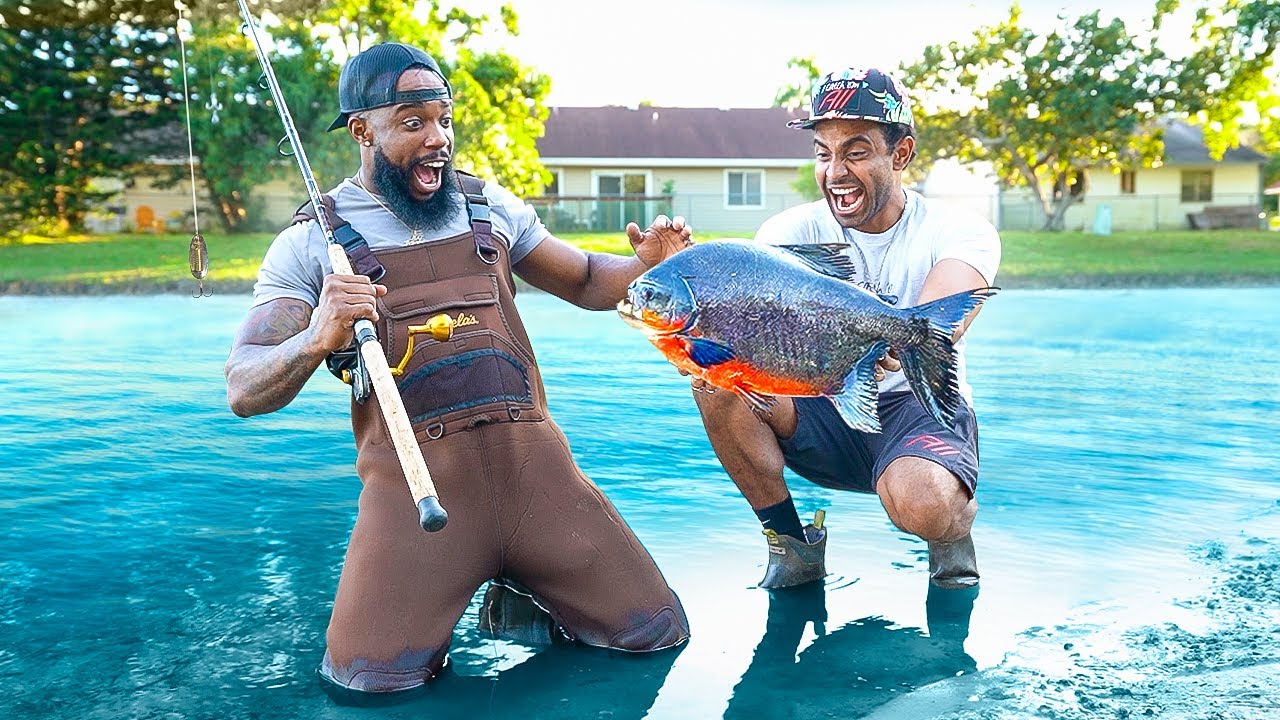 Catch & Cook GIANT PIRANHAS In Florida!