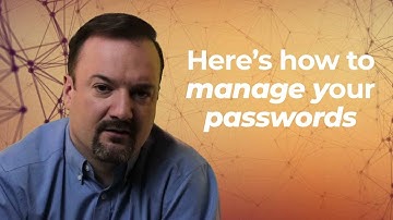 How do I keep my passwords safe? Cybersecurity Tip